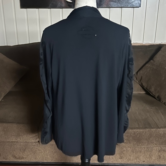 Harley Davidson • Size 1X/2X-Large • Black • Sweater Cardigan - Picture 10 of 14